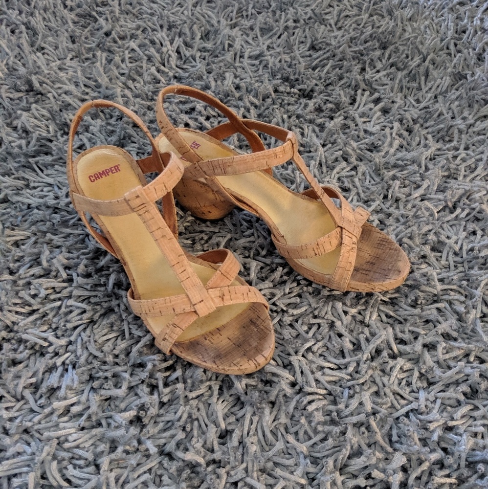 Cork sandals